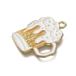 Подвески из сплава и эмали на тему октоберфеста&nbsp;ENAM-S021-06G-C