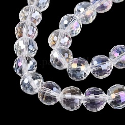 Chapelets de perles en verre transparente  &nbsp;GLAA-Q107-02A-01
