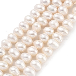 Fili di perle di perle d'acqua dolce coltivate naturali&nbsp;PEAR-C003-12H-X