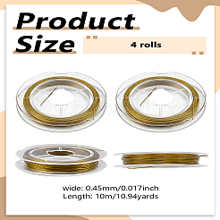 4 рулон проволоки «хвост тигра»&nbsp;TWIR-LP0001-17B-07