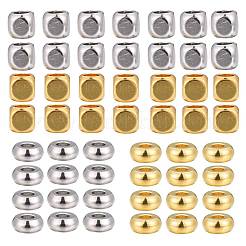 Perline distanziatrici in ottone stile 400 pz 4&nbsp;KK-ZZ0001-16