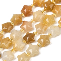 Природный Топаз нефрита бисер нитей G-Z080-A20-10mm