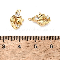 Латунные микро проложить кубического циркония подвески&nbsp;KK-A291-29G