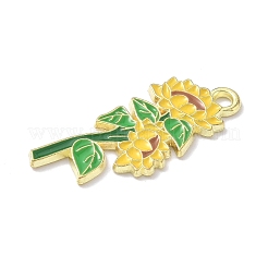 Подвески из эмали и сплава&nbsp;ENAM-P258-04D-G