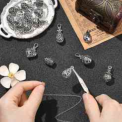 16 pièces 8 styles pendentifs en alliage de style tibétain&nbsp;FIND-CJ0006-10