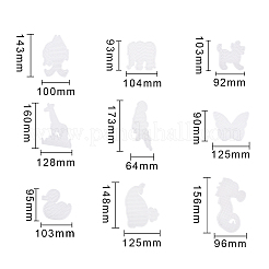 АЬс пластиковые pegboards PH-DIY-P001-03