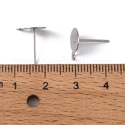 Фурнитура для сережек-гвоздиков из нержавеющей стали марки 304 STAS-E029-2
