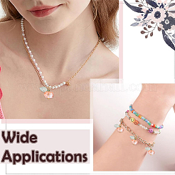 20 шт. Прозрачные стеклянные подвески&nbsp;PALLOY-YW00094