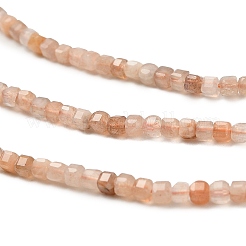 Натуральный персиковый лунный камень G-RM2025526-B03-2.5mm