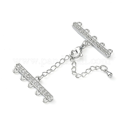 Латунный удлинитель цепи из циркония&nbsp;ZIRC-Q022-030P-NR