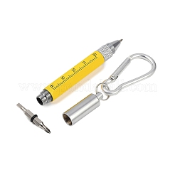 Алюминиевая практичная ручка-брелок 6 в 1&nbsp;LS-AJEW-R004-01P-06