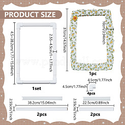 Пяльцы для вышивания из пвх DIY-NB0014-43