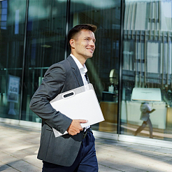 2 шт. 2 стиля полипропиленовых пластиковых карманов для документов&nbsp;AJEW-FH0005-86B