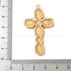 Подвески из нержавеющей стали 304 со стразами&nbsp;STAS-V015-04B-G