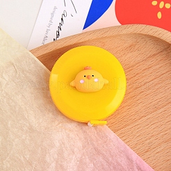 プラスチック巻尺  ソフト格納式ミシン巻尺  体のために  縫い  きいろ  53mm&nbsp;PW-WG96C6D-02
