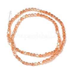 Гальванизируйте прозрачное стекло бисер нитей EGLA-L044-A-PL02