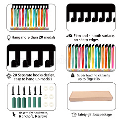 Железные рамки для медалей HJEW-WH20014-003