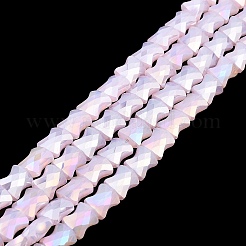 Нити стеклянных бусин ab цветной пластины&nbsp;EGLA-P051-06A-C