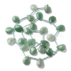 Естественный зеленый авантюрин бисер нитей G-K382-C08-01