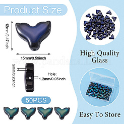 50pcs Glasperlen&nbsp;GLAA-TA0003-70