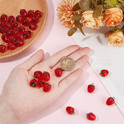 40 шт. подвески в виде фруктов из смолы RESI-SC0003-18