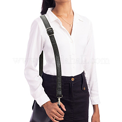 1 шт. плоские черные лямки из искусственной кожи для сумки&nbsp;FIND-BBC0004-48A