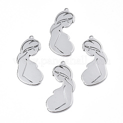 Pendenti in acciaio inossidabile 201 anti-ossidazione&nbsp;LS-STAS-N098-069P
