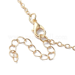 Colliers avec pedentifs en alliage&nbsp;NJEW-H031-01B-KCG