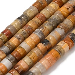 Природные сумасшедший агат бисер нитей G-Z110-A22-2x4mm