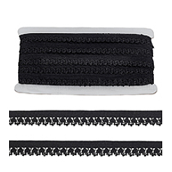 20 м нейлоновых эластичных односторонних кружевных лент пико OCOR-WH0101-48B