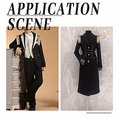 Épaulettes de mode&nbsp;AJEW-WH0237-01