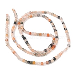 Природный агат бисер нитей&nbsp;G-D306-B02-2x2mm