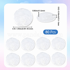 80 pieza de dijes de conector de concha de capiz natural&nbsp;SHEL-CY0001-02