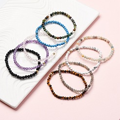 Комплекты браслетов из натурального / синтетического камня&nbsp;BJEW-JB03797