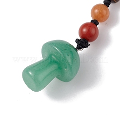 7 Chakra-Edelsteinperlen-Schlüsselanhänger&nbsp;KEYC-F036-01B