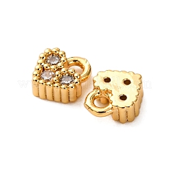 Латунные микро проложить кубического циркония подвески&nbsp;KK-A274-25G