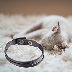 1шт кожаный шнур браслеты-кнопки BJEW-CL0001-01