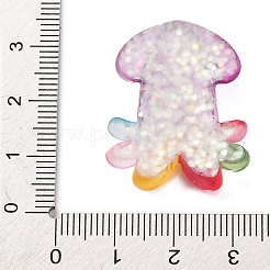Кабошоны из смолы на тему морских организмов&nbsp;LS-RESI-Q010-01F