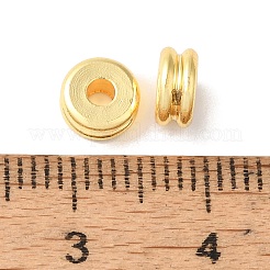 Покрытие стойки европейские латунные бусины KK-K381-19G-01