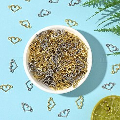 203 шт. полые соединительные подвески из сплава в тибетском стиле&nbsp;HEAR-YW0001-01AS