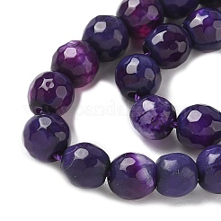 Chapelets de perles d'agate naturelle&nbsp;X-G-C082-A01-57