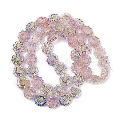 Гальванические стеклянные бусины GLAA-S387-01G