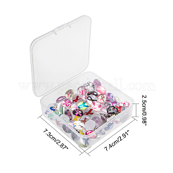 Flatback стеклянные кабошоны для поделок проектов GGLA-PH0005-12mm-06B