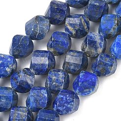 Нитки бусины из натурального ляписа-лазури&nbsp;G-C267-B06