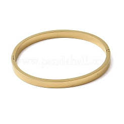 201 простой браслет из нержавеющей стали BJEW-Z151-03G-02