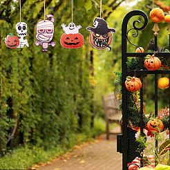 20 шт. 10 стильных больших подвесок из натурального дерева WOOD-CA0001-50