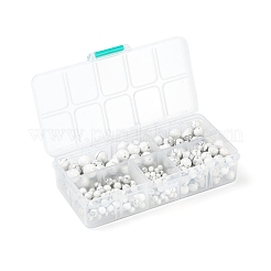 340 pz 4 perline di howlite naturale&nbsp;G-LS0001-45