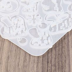 1шт пасхальные самодельные Молды для подвесок AJEW-FS0001-37B