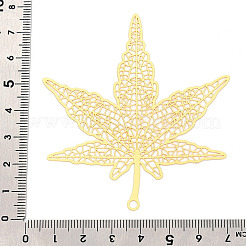 Латунные филигранные большие кулоны&nbsp;KKC-T003-19G