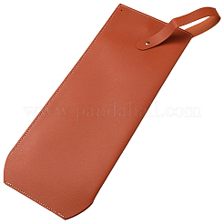 Сумка для бутылки вина из искусственной кожи&nbsp;AJEW-WH20033-062B